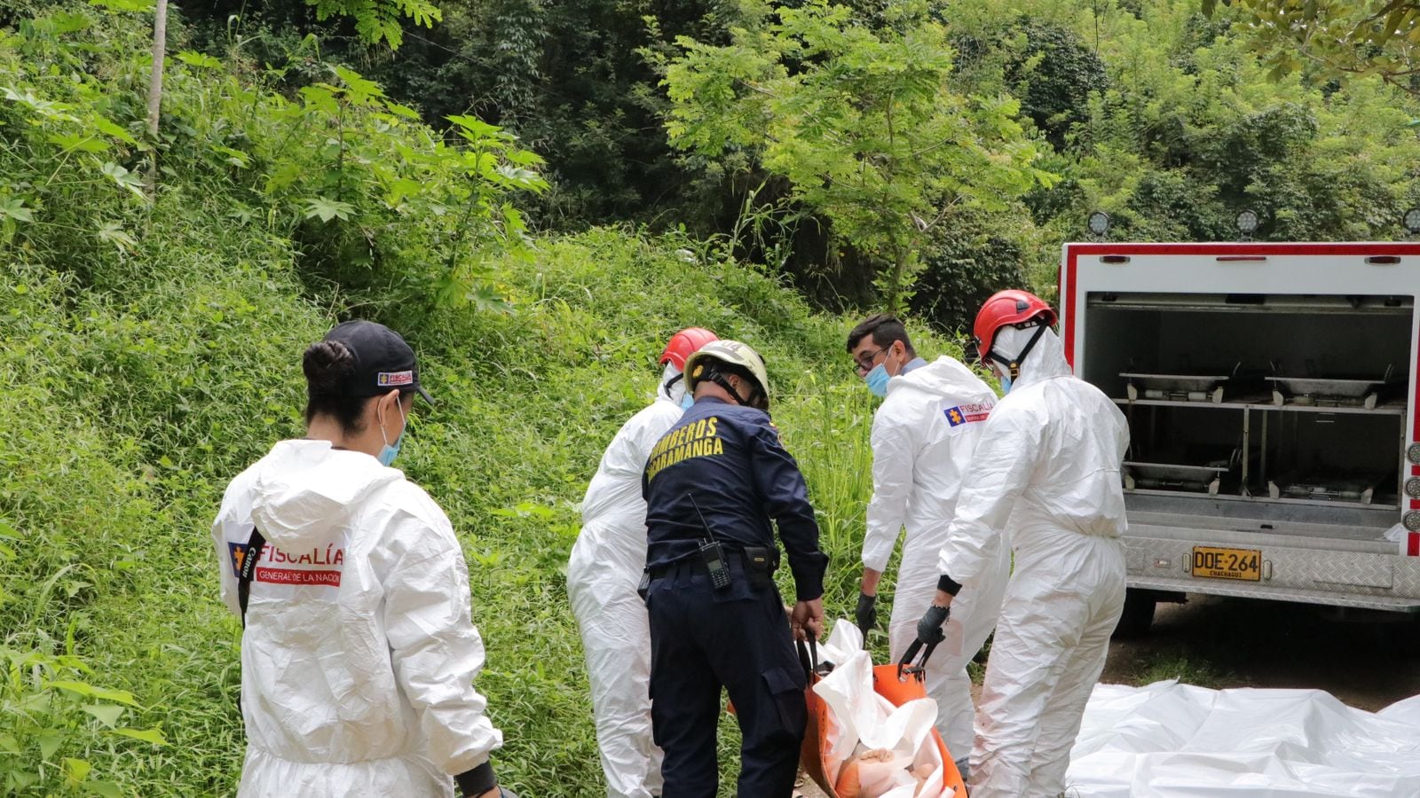 El cuerpo presentaba varias heridas en diferentes partes.
