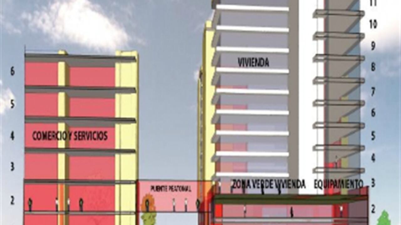 Se trata del plan de vivienda Victoria Parque Comercial y Residencial ubicado entre la calle 10ª y el Parque Tercer Milenio.