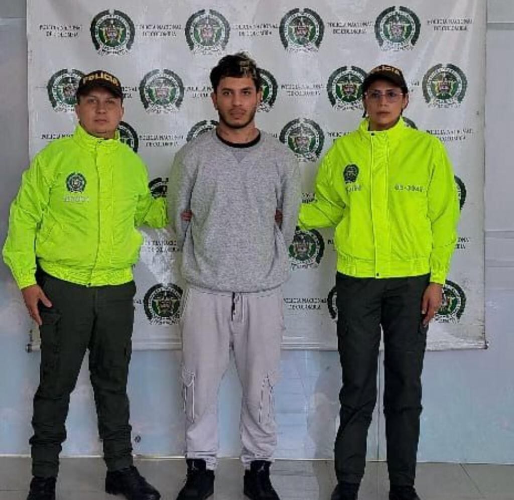 El ciudadano venezolano Greg Oliver Higuera Marcano fue capturado por la Policía.