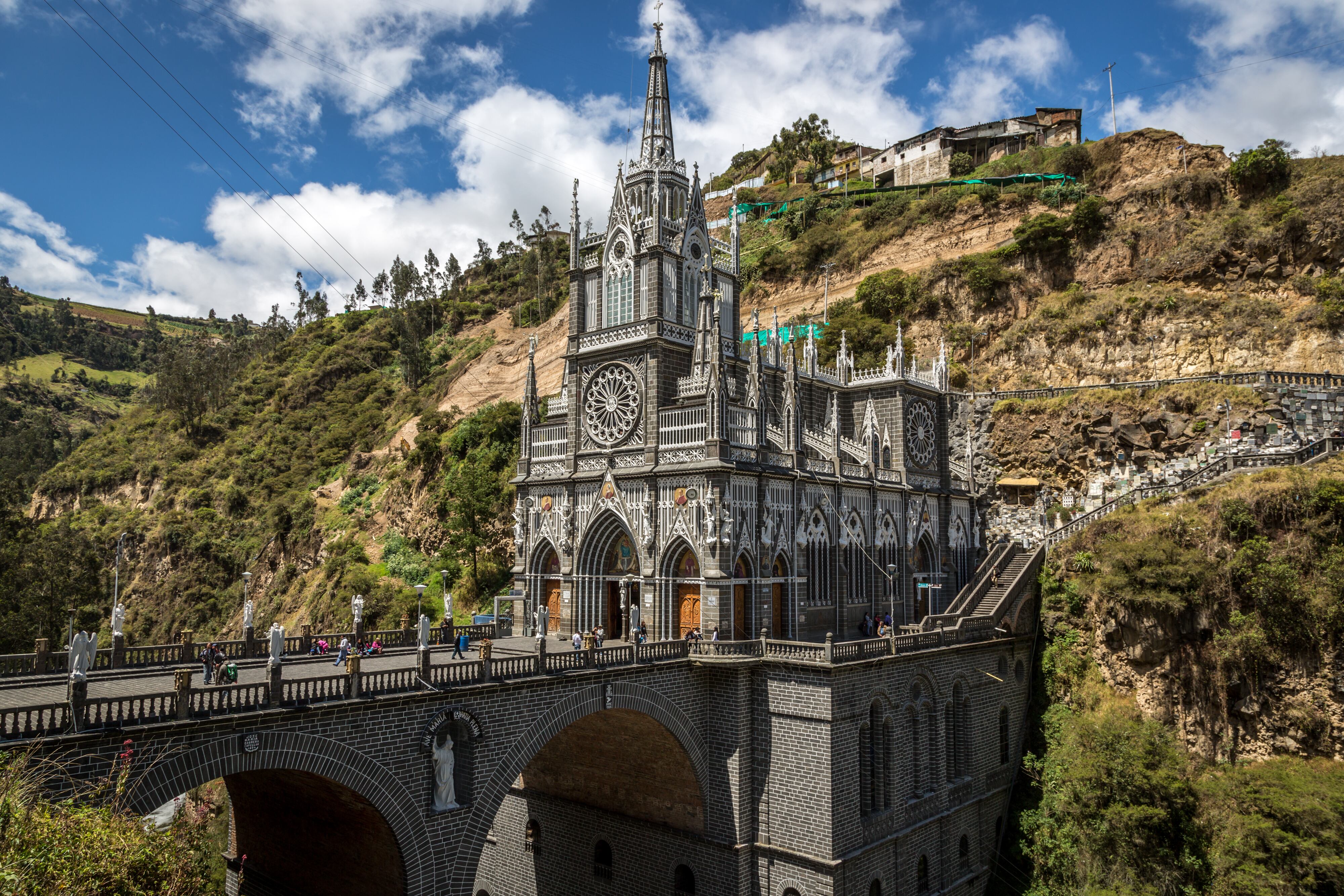 Santuario de Las Lajas, Nariño.