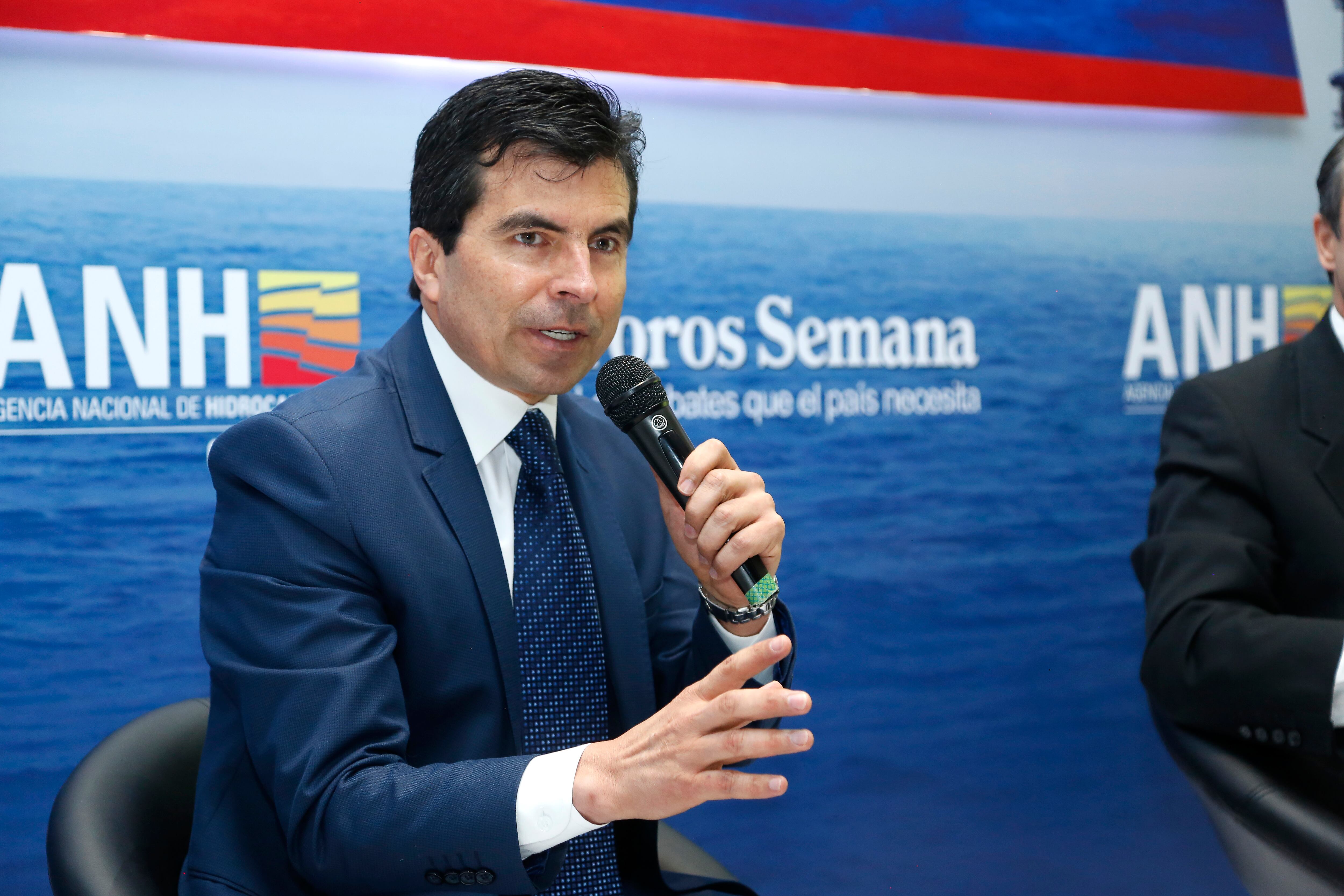 Orlando Velandia Sepulveda. Presidente Agencia Nacional de Hidrocarburos – ANH 
foro Semana ‘Exploracion y produccion costa afuera, una apuesta competitiva para Colombia’
Bogota oct 13 2016
foto Guillermo Torres Semana