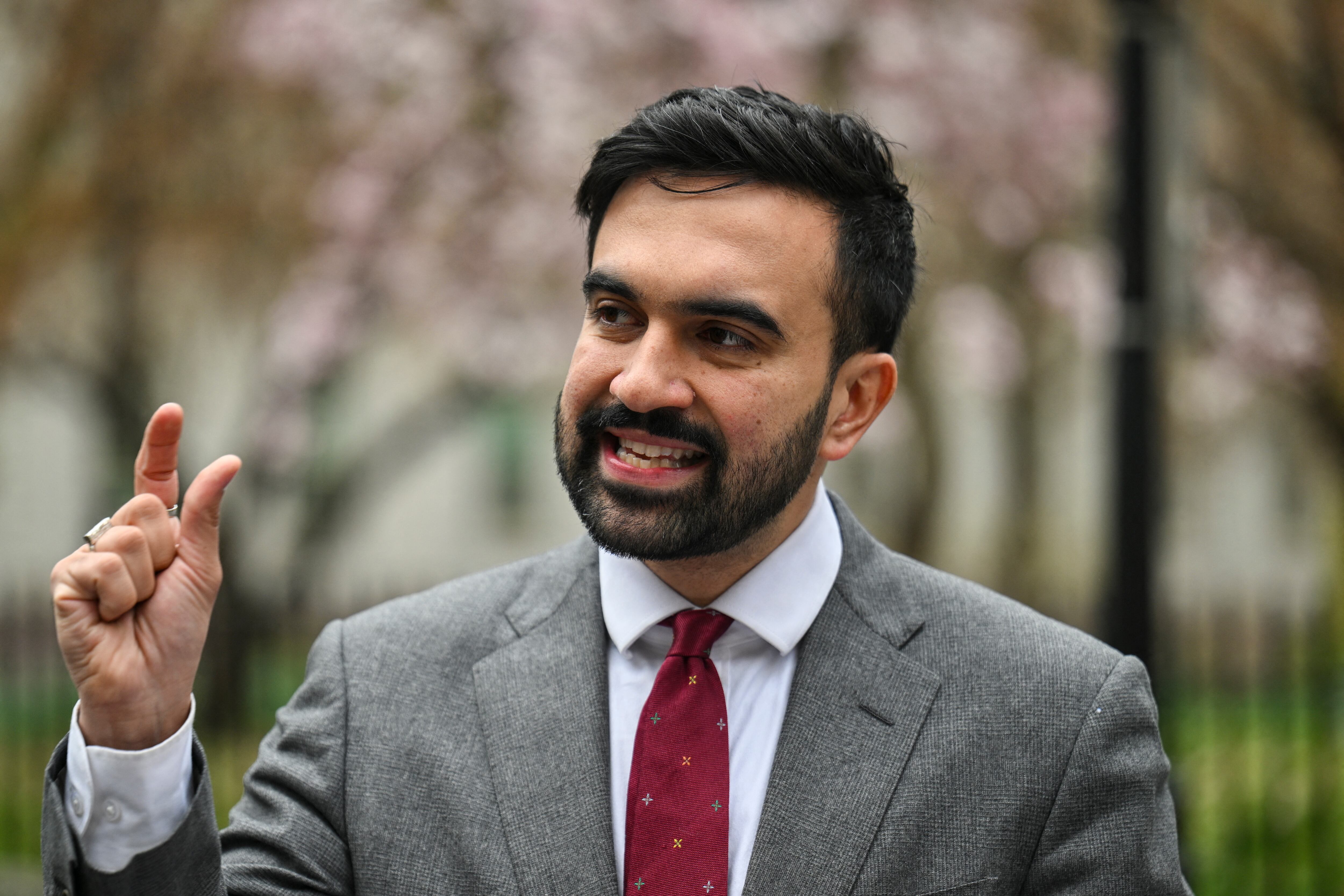 Zohran Mamdani, candidato demócrata para la Alcaldía de Nueva York.