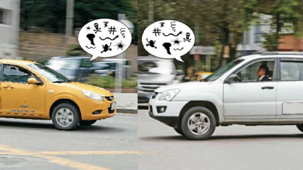 Desde tempranas horas de la mañana los taxistas salieron a protestar en diferentes puntos en Bogotá.