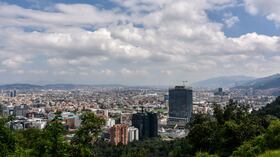 Panorámica de la ciudad de Bogotá