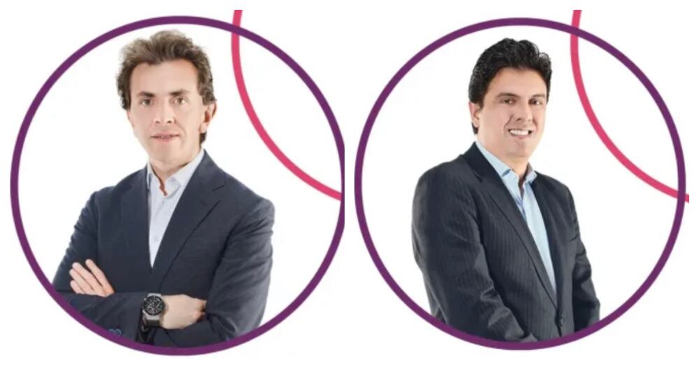 De izq. a der.: Juan Sebastián Lombana y Jaime Moya