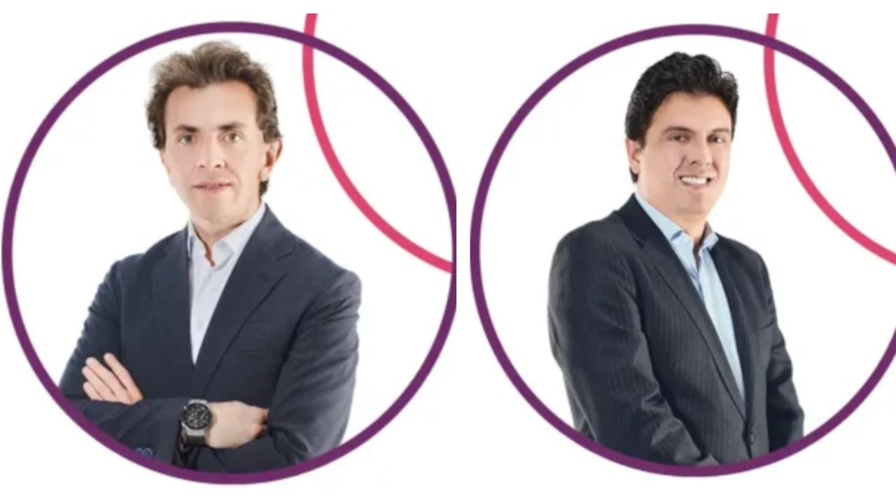 De izq. a der.: Juan Sebastián Lombana Sierra y Jaime Moya