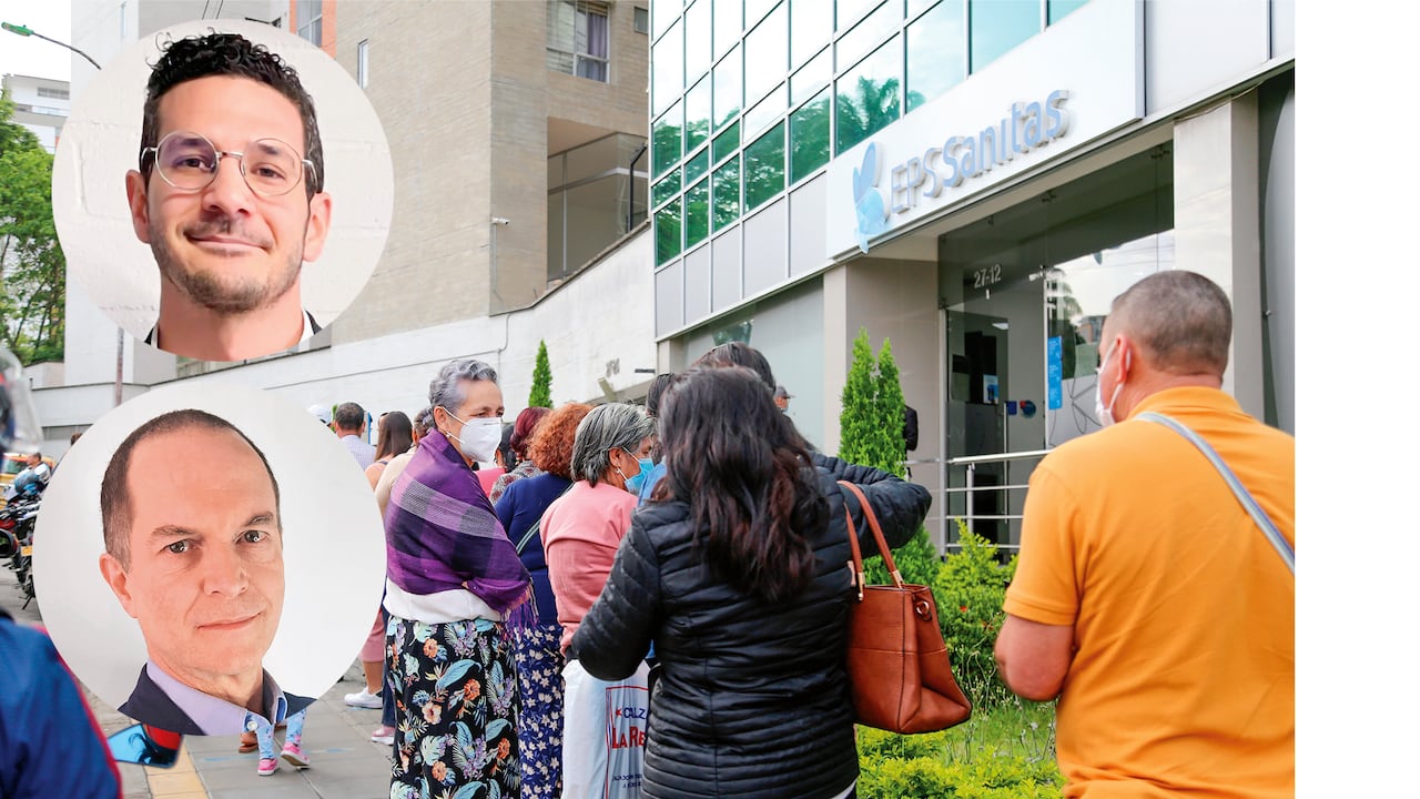 Alejandro Escobar, gerente de la consultora Sectorial, y Ramón Abel Castaño, experto en sistemas de salud, dan sus opiniones sobre cómo enderezar el servicio de salud del país.