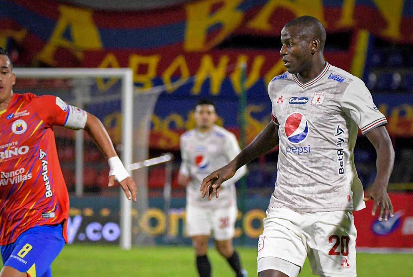 El rojo cayó 0-1 en su visita al estadio Libertad de Pasto y quedó eliminado. Foto: América de Cali.