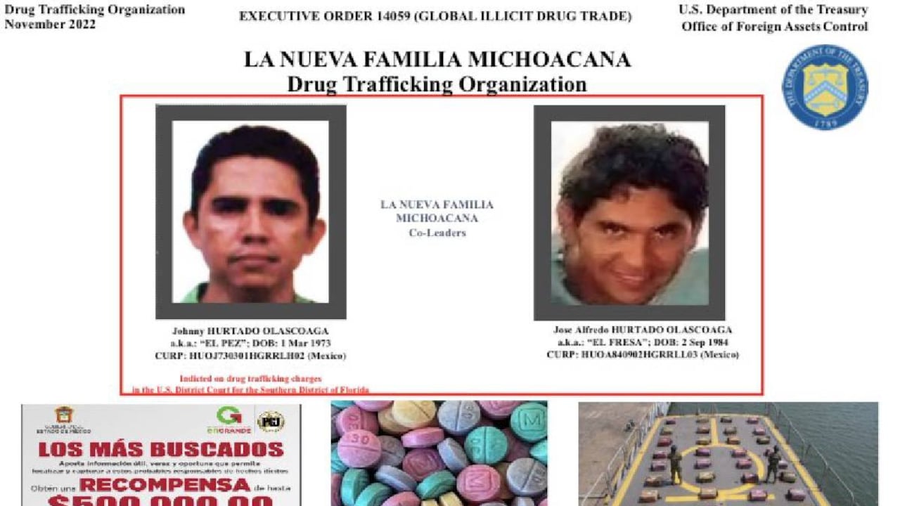 la Nueva Familia Michoacana opera en más de 35 municipios mexicanos en los estados de Michoacán, Guerrero, Morelos y el Estado de México y su economía se basa en extorsión, minería ilícita y extorsión