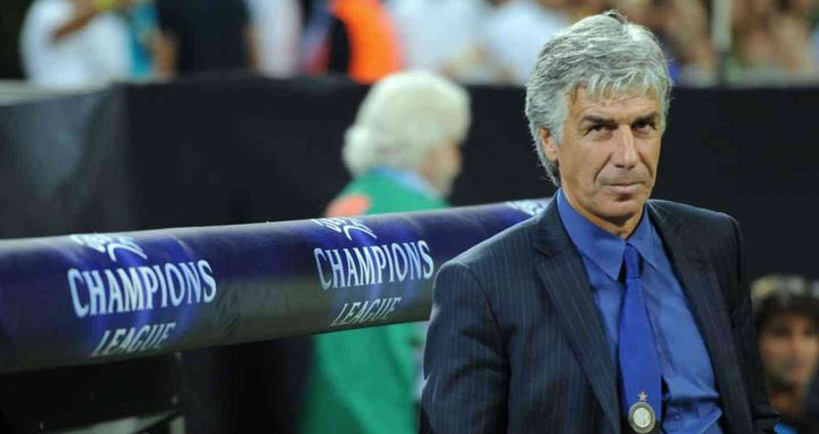Gian Piero Gasperini, entrenador del Atalanta. Foto: AFP