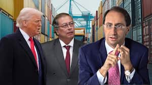 José Manuel Restrepo, Donald Trump y Gustavo Petro