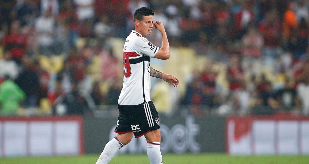 James Rodríguez acabará su contrato en Sao Paulo de manera anticipada. 