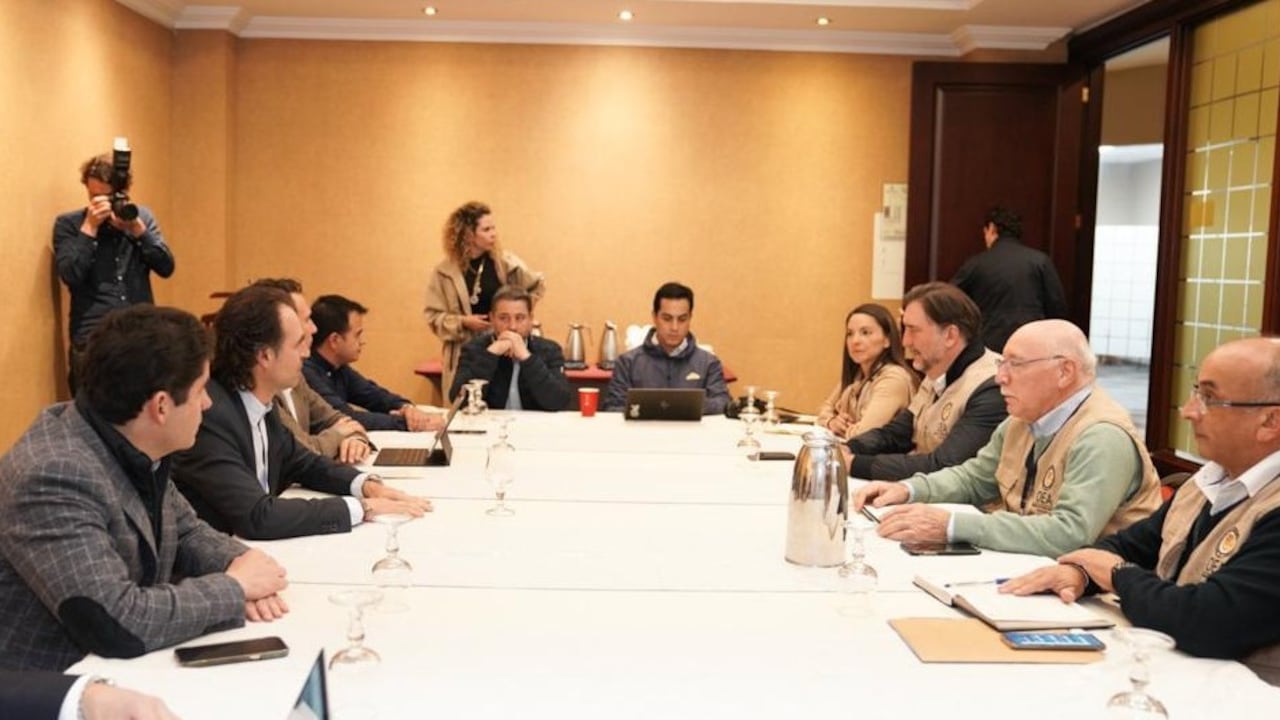 Fico se reunió con observadores internacionales de la OEA.