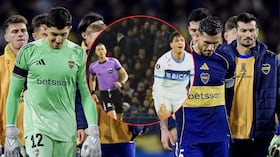 Captaron a Wilmar Roldán haciendo gesto en el gol que recibió Boca Juniors