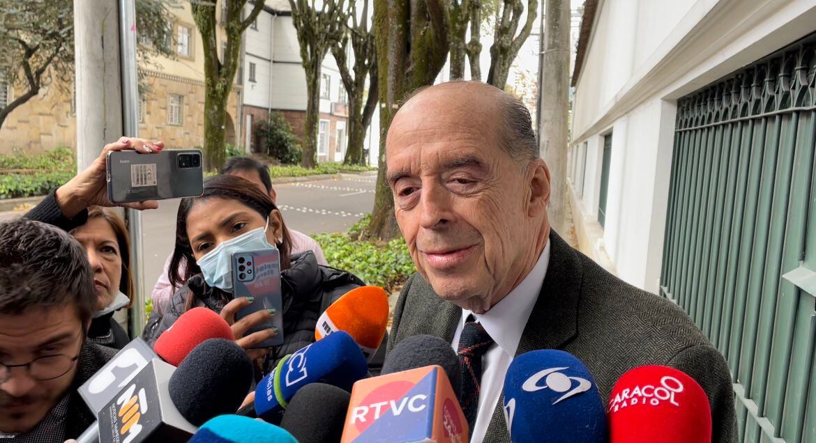 Álvaro Leyva, canciller designado.