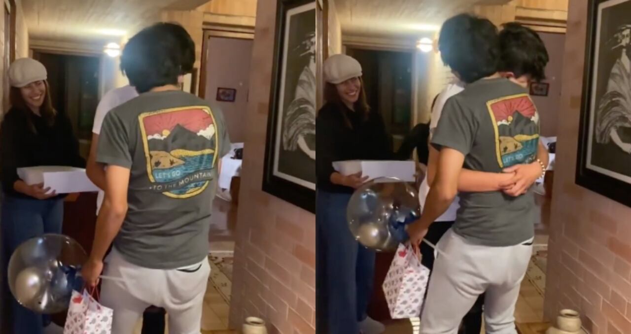 Egan Bernal y su hermano