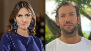 María Paula Correa y Martín Santos.