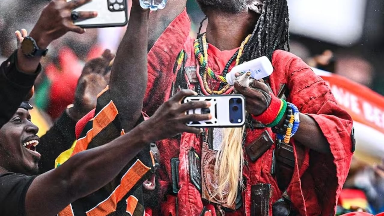 Nana Kwaku Bonsam, ‘brujo’ de Ghana.