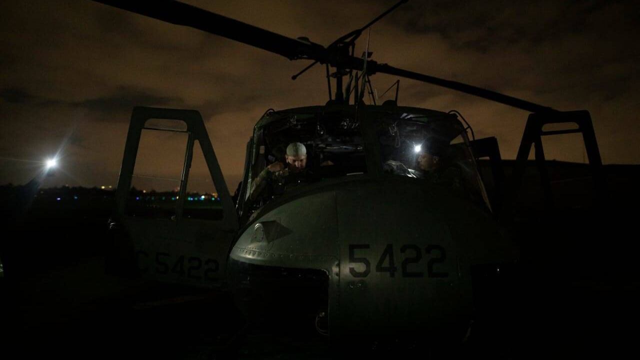 Helicóptero del Ejército - Foto de referencia