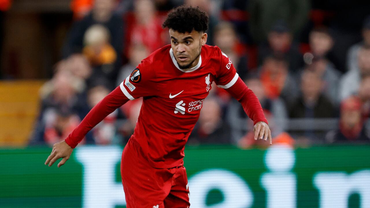 Luis Díaz disputó la Europa League 2023/2024