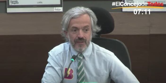 Juan Daniel Oviedo, concejal de Bogotá