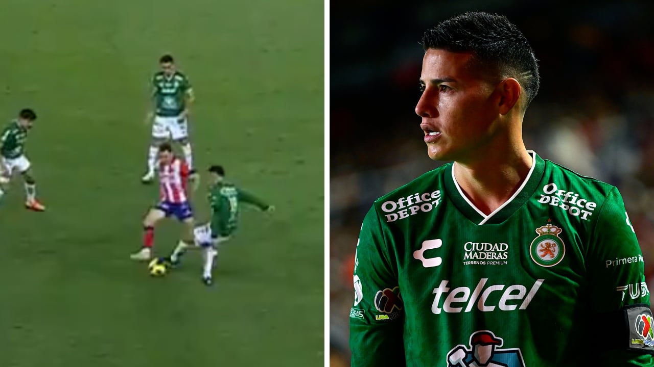 James Rodríguez dejó en ridículo a rival en México.
