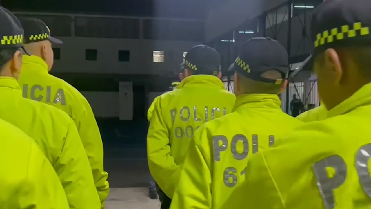 Policía refuerza seguridad en Bogotá. (Imagen de referencia)