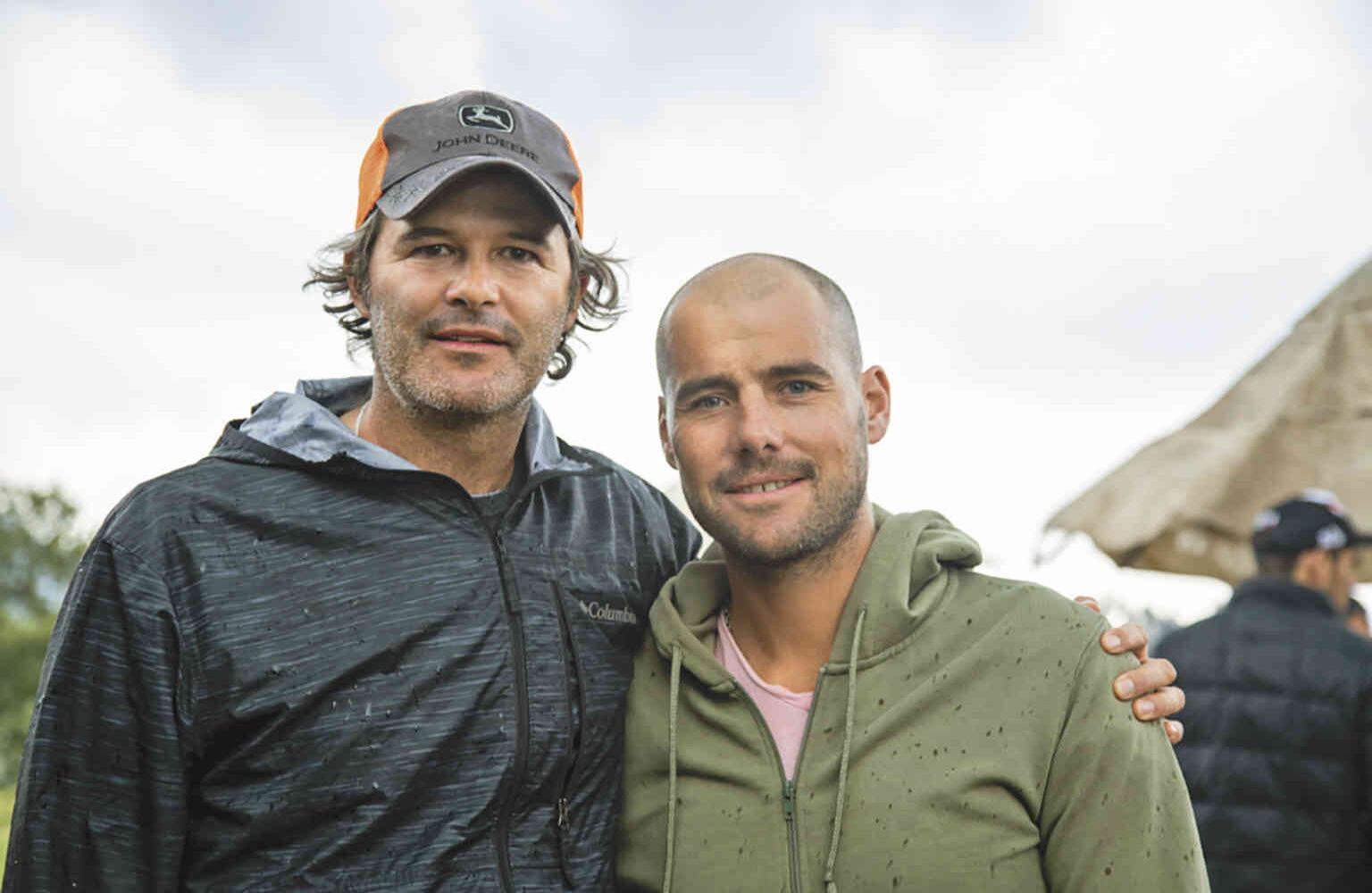 Daniel Salazar, polista de tradición nacional, y Jaime Pradilla. 