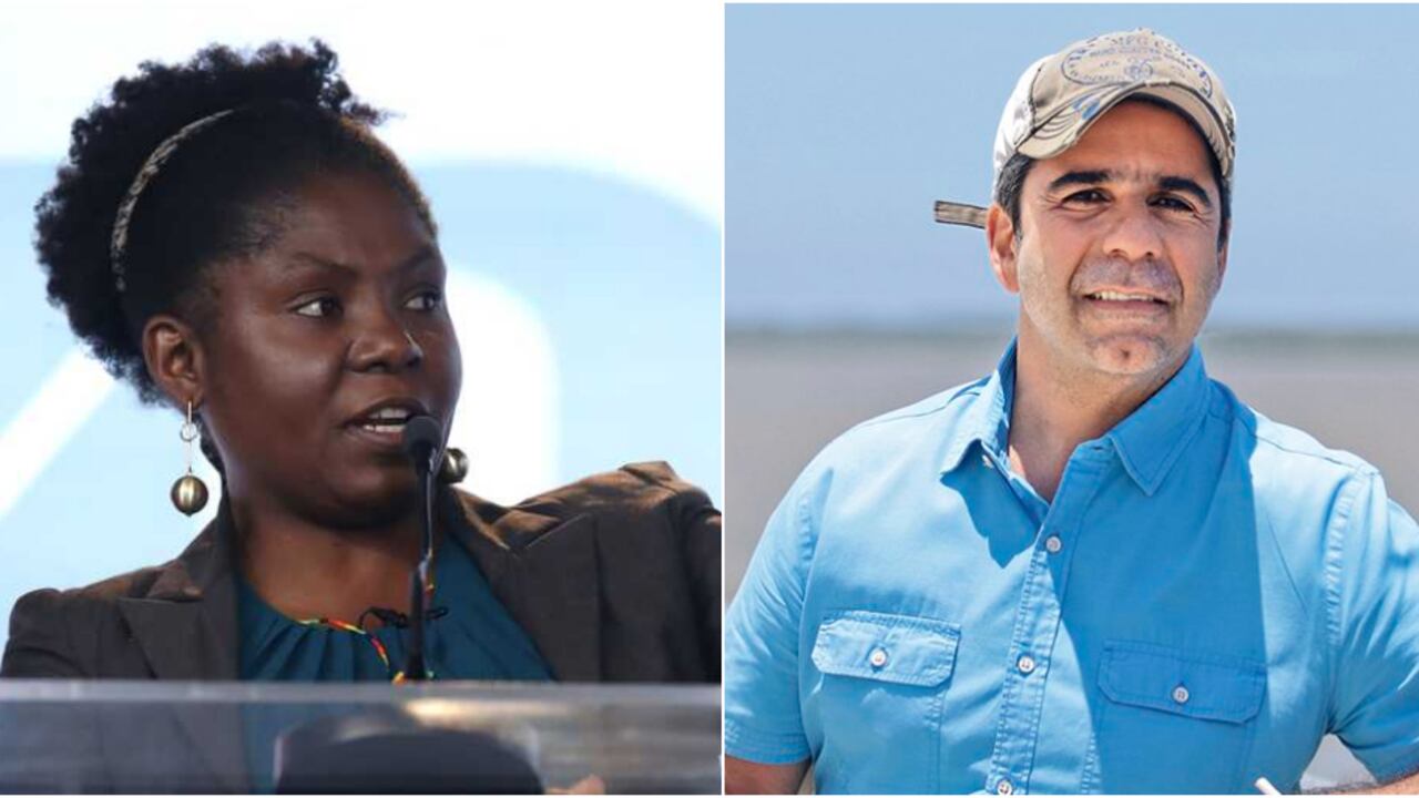 Francia Márquez y Álex Char, precandidatos presidenciales