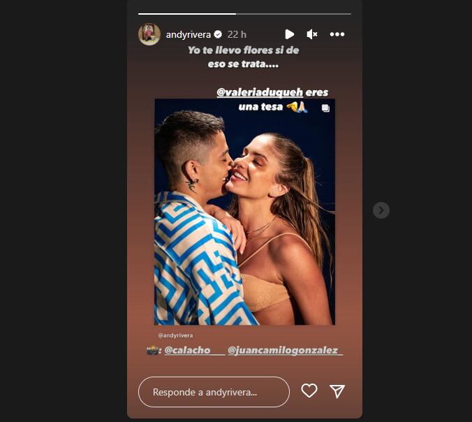 Andy Rivera y Valeria Duque