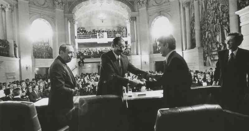 Asamblea Nacional Constituyente, 1991. Foto: Luz Helena Daza