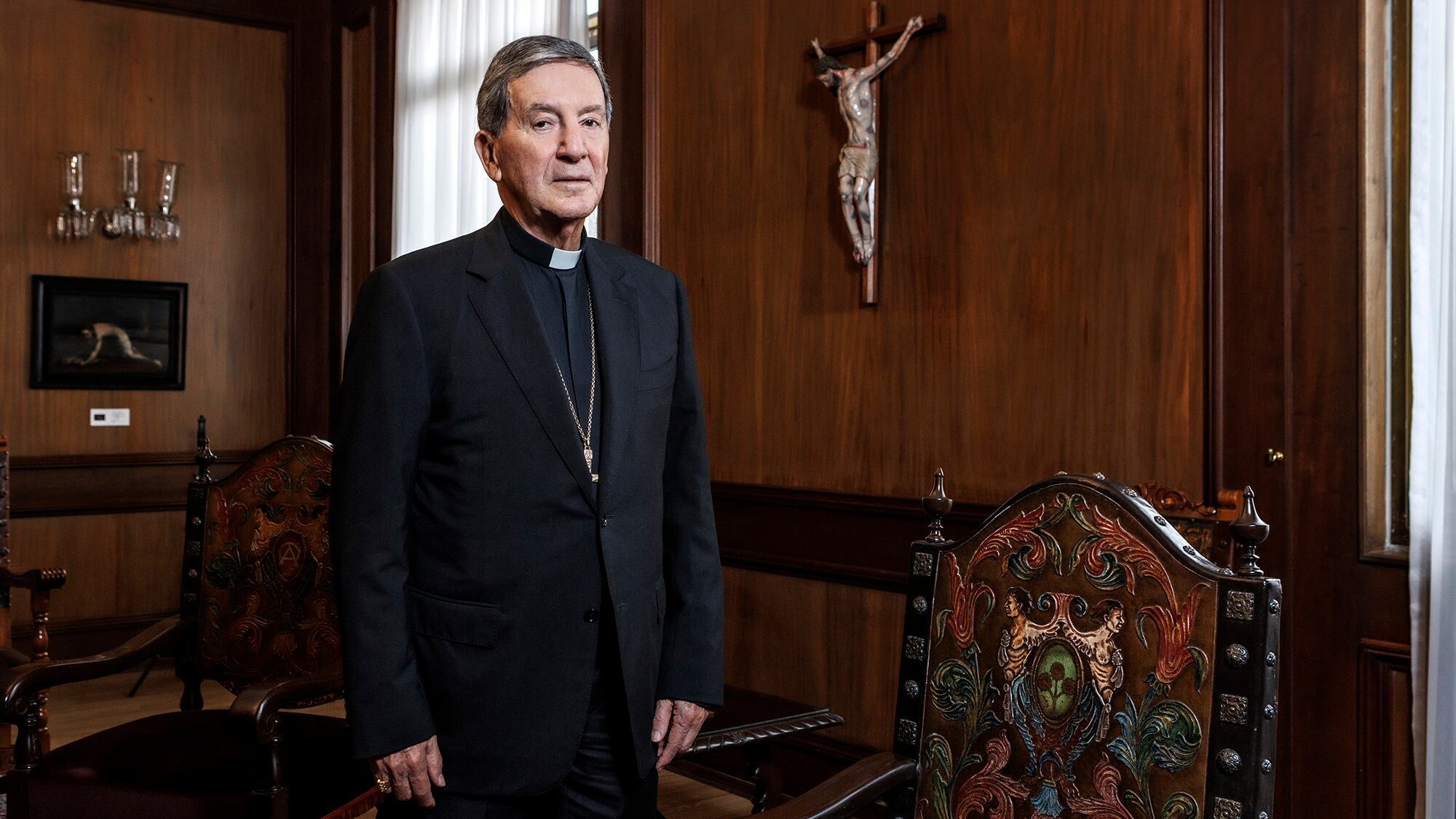 Monseñor Rubén Salazar. Cardenal Emérito.