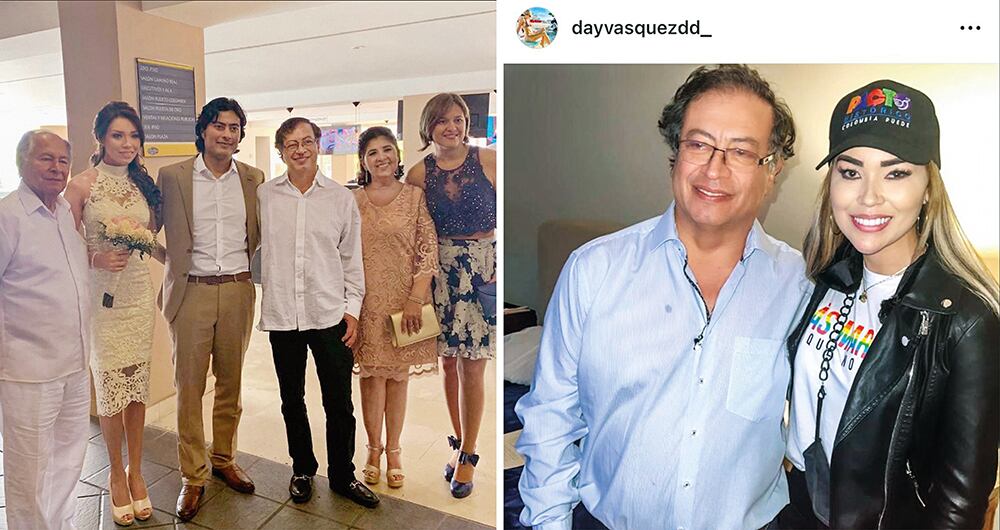    Day Vásquez fue pareja de Nicolás Petro durante varios años y estuvo presente en toda la campaña a la presidencia. Contrajeron matrimonio, pero duró poco tiempo porque el hijo el mandatario decidió separarse hace apenas unos meses, hasta ahí llegó esta relación que hoy ha desatado una tormenta. 