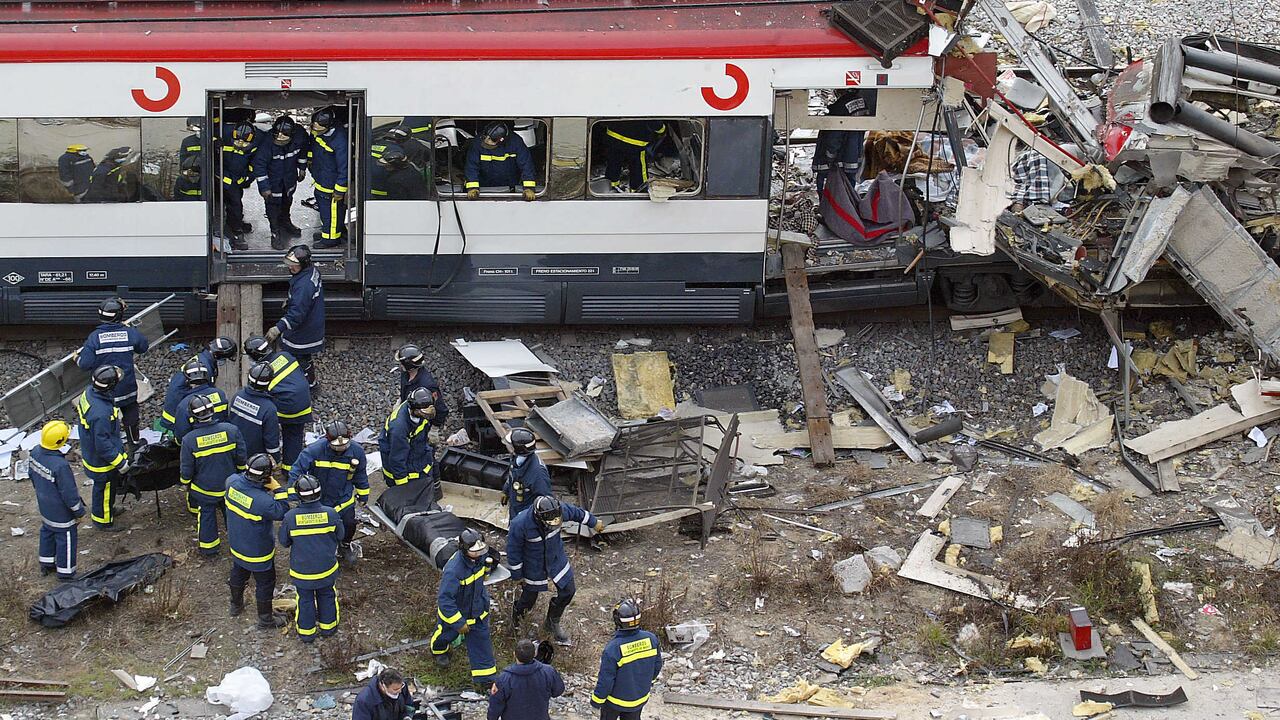 Atentados del 11-M en Madrid en 2004.