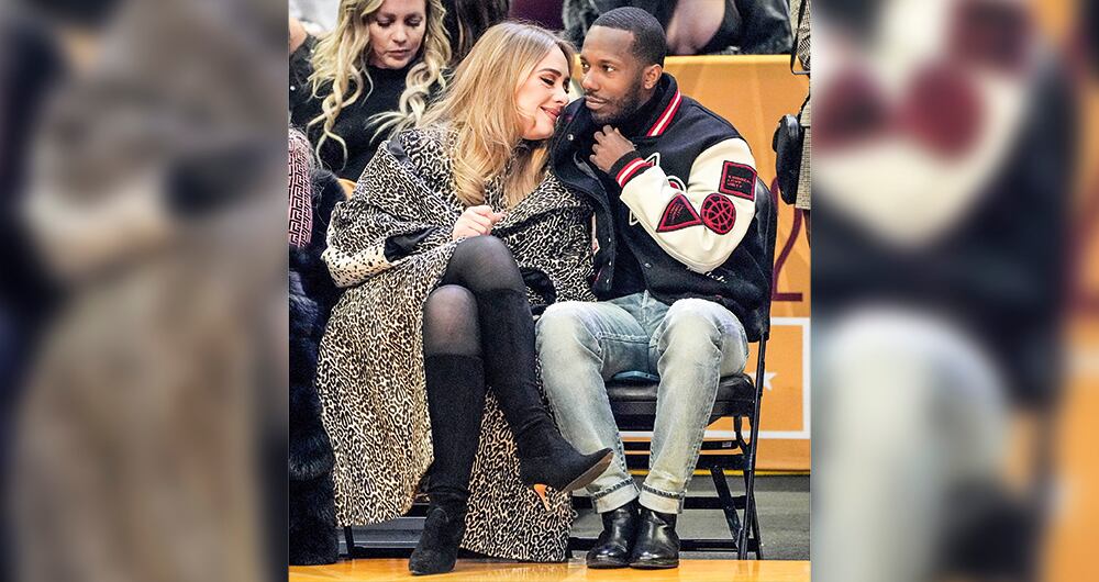 Adele y su esposo, Rich Paul.