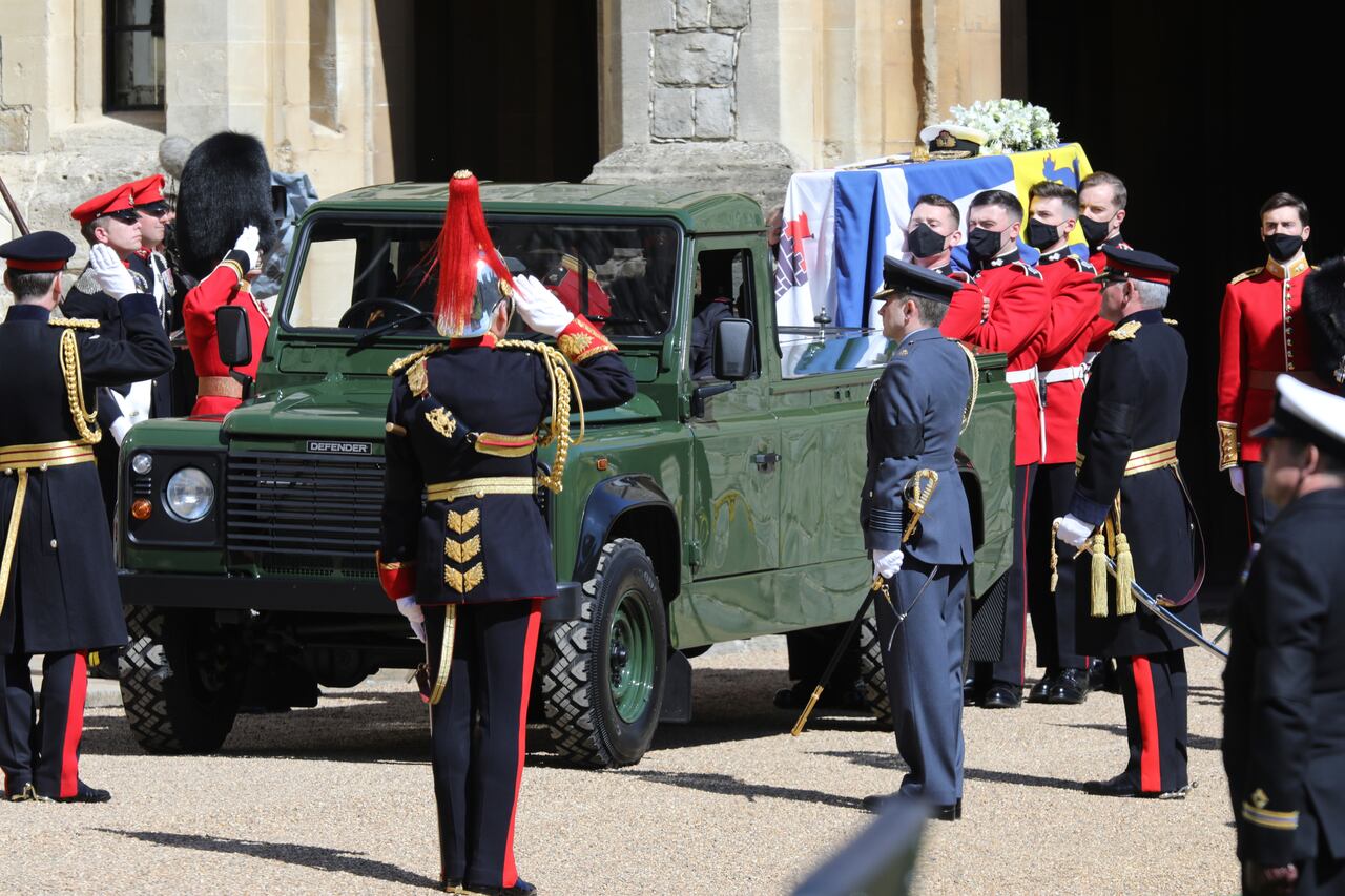 funeral del príncipe Felipe de Gran Bretaña