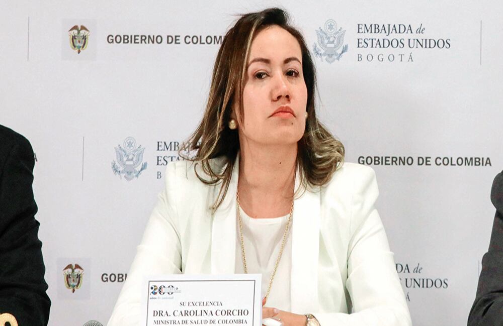 carolina corcho Ministra de Salud 