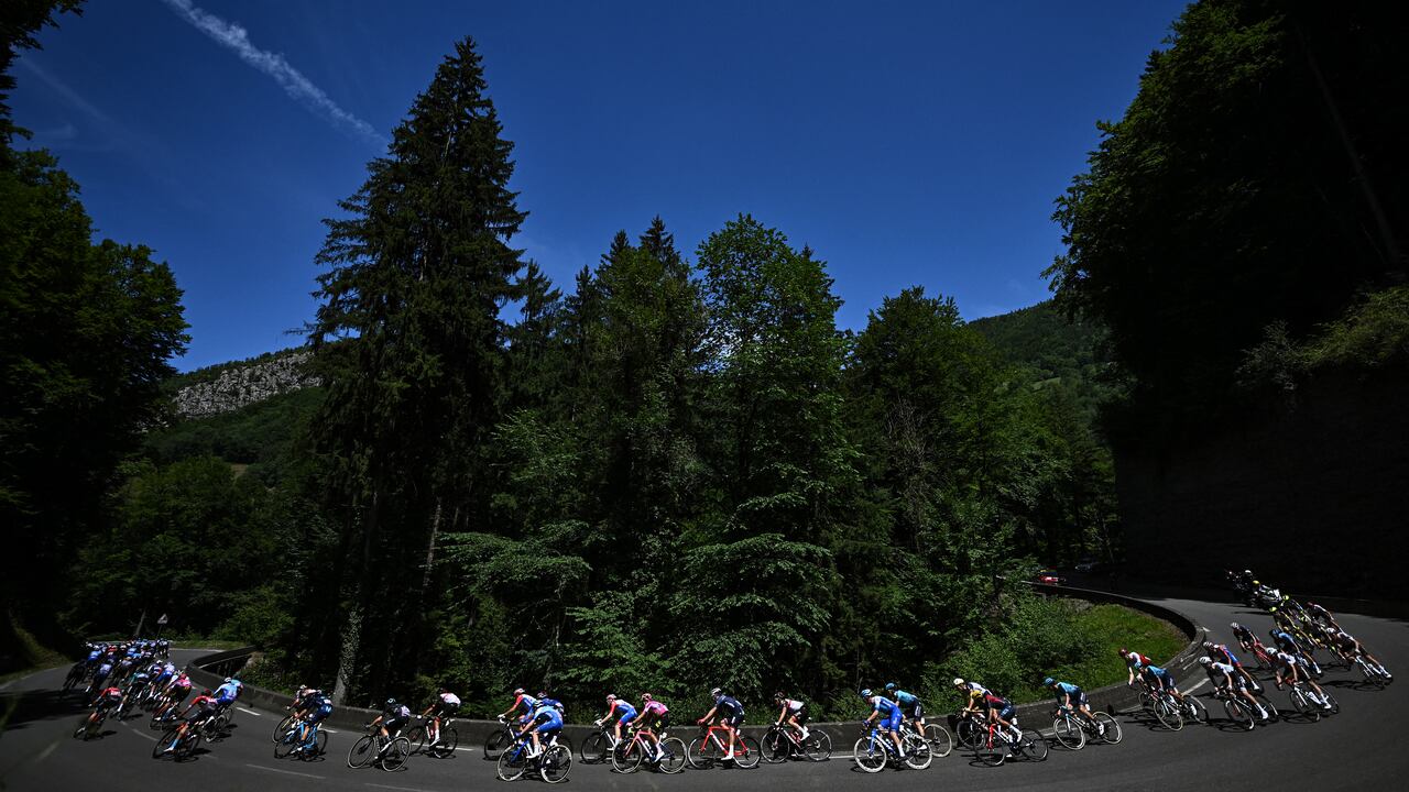 Postal de la etapa 10 en el Tour de Francia 2022