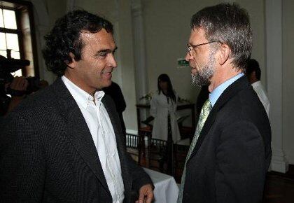 Sergio Fajardo y Antanas Mockus se han acompañado en política desde hace varios años.