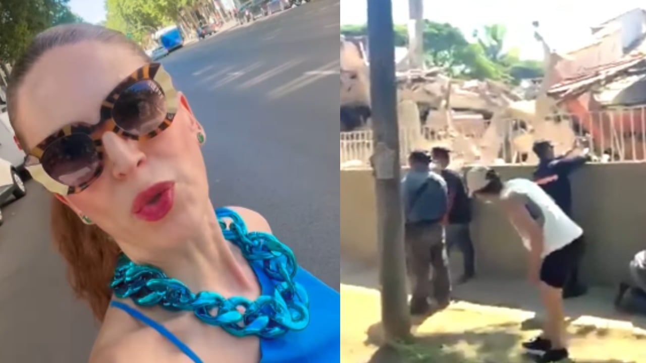 Alejandra Azcárate habló del terremoto.