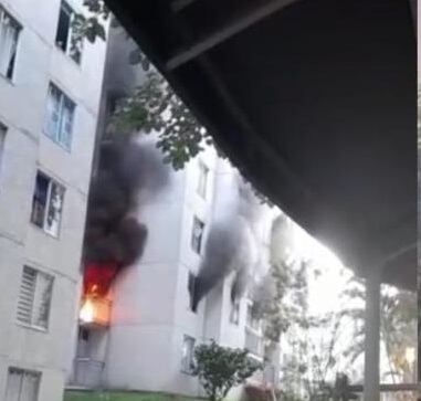 Se desconocen las causas de la conflagración