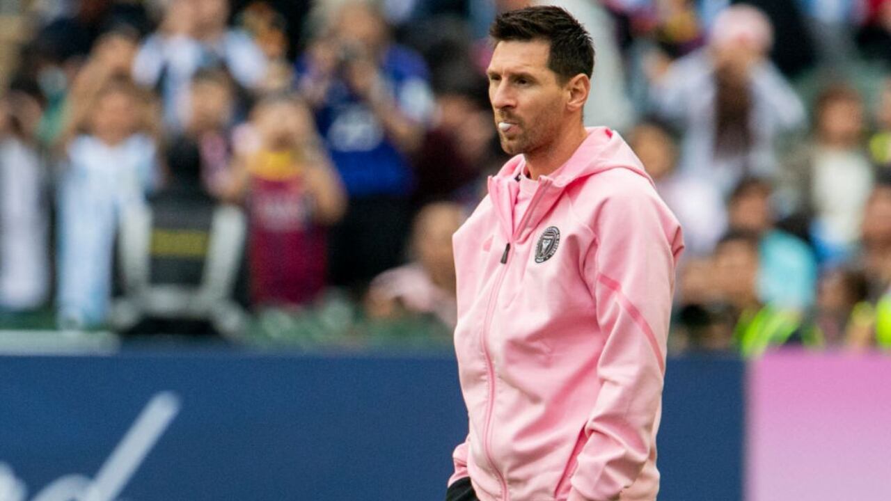 El desplante de Messi.
