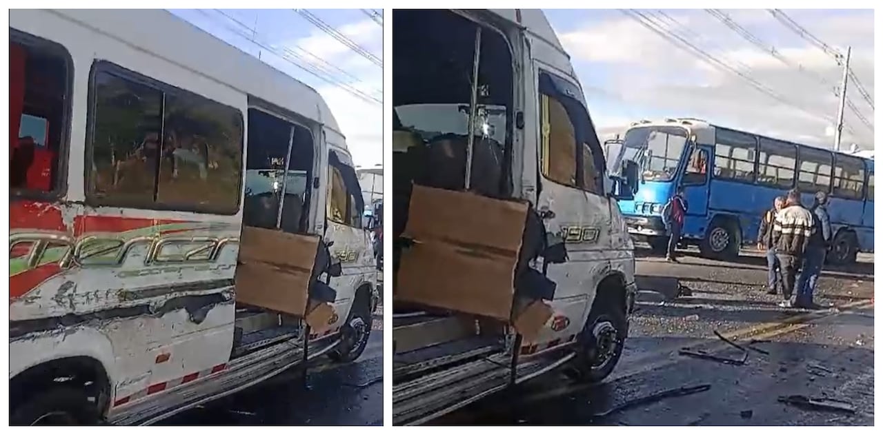 la magnitud del impacto dejó a la vía totalmente cerrada y la velocidad reducida a 5 kilómetros por hora.