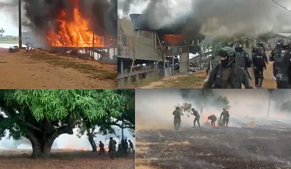 Imágenes de orden público.