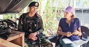 Salud Hernández-Mora llegó hasta los campamentos de Andrey Avendaño en diciembre de 2024, en Norte de Santander.