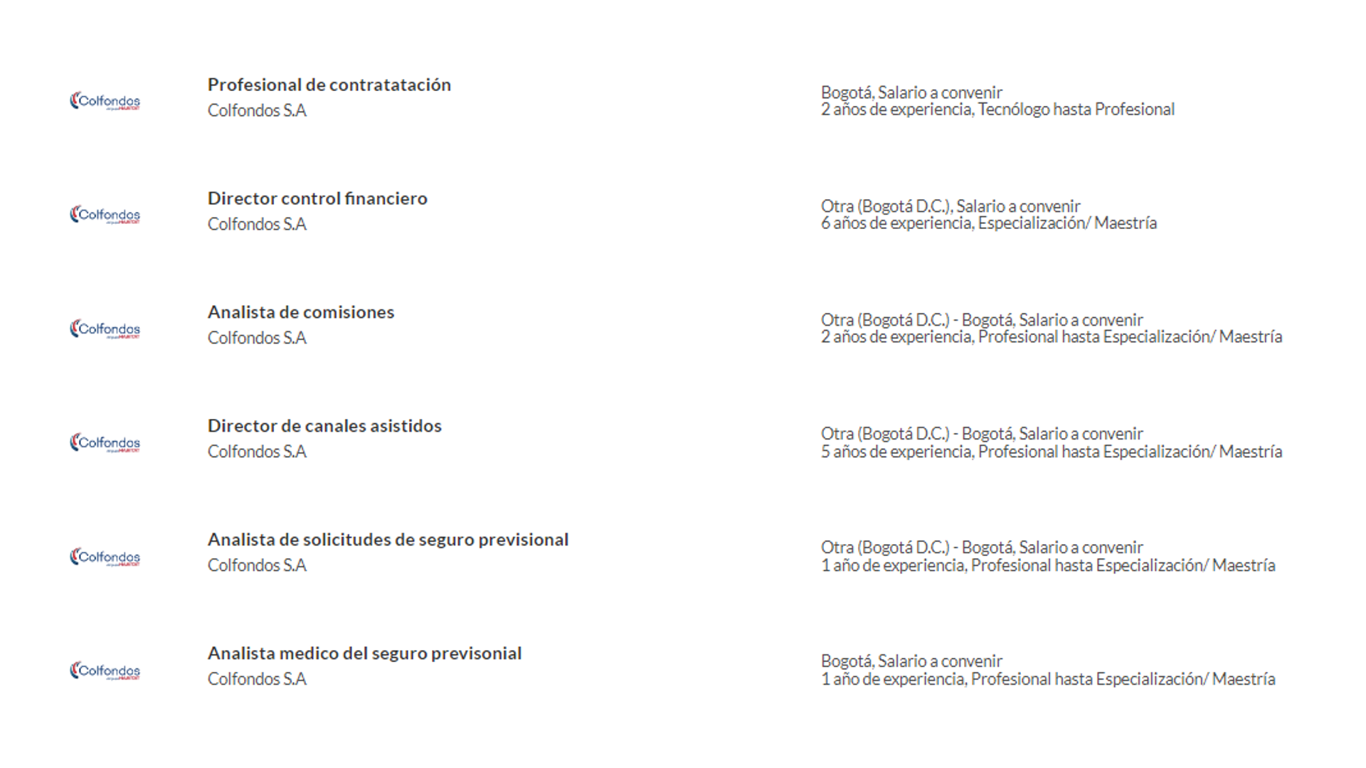 Para conocer estas y otras ofertas, puede consultarlas en: https://www.semana.com/empleos/