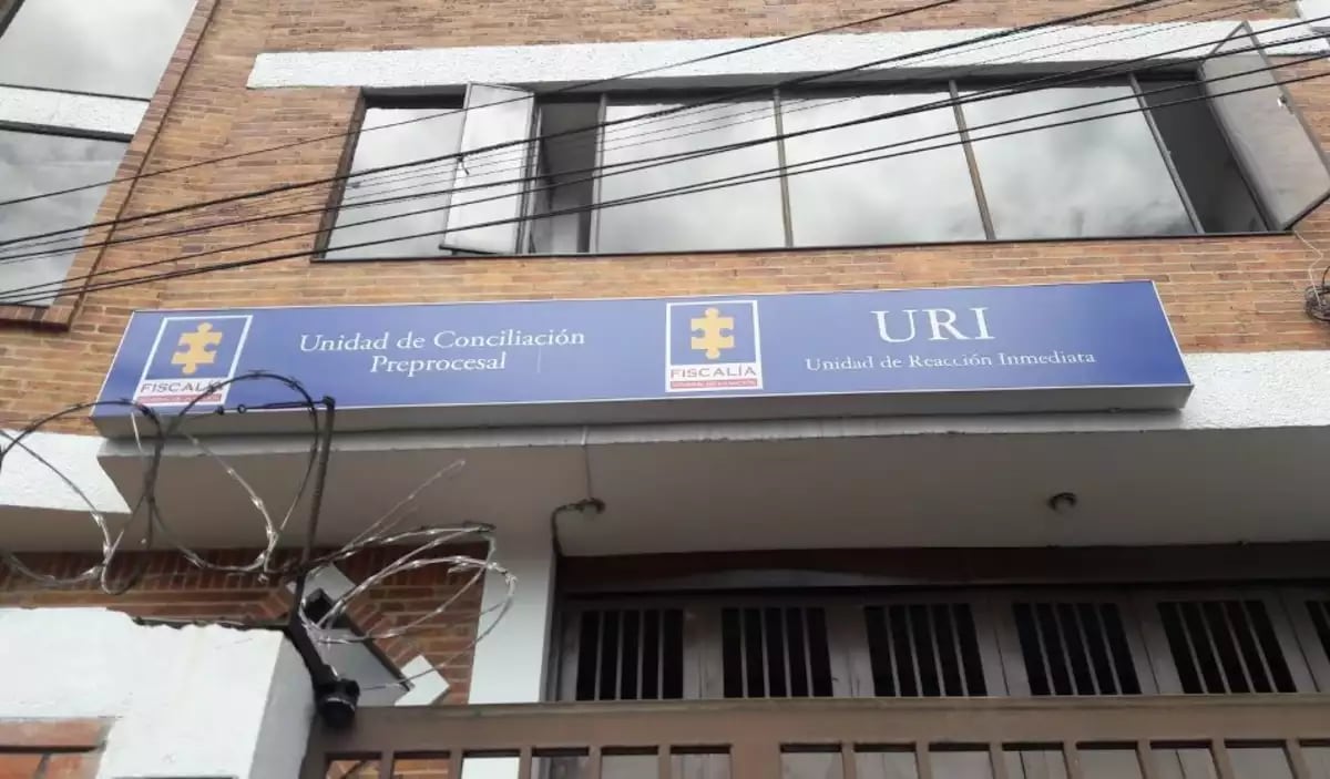 Los implicados fueron trasladados a la URI del barrio Carvajal.