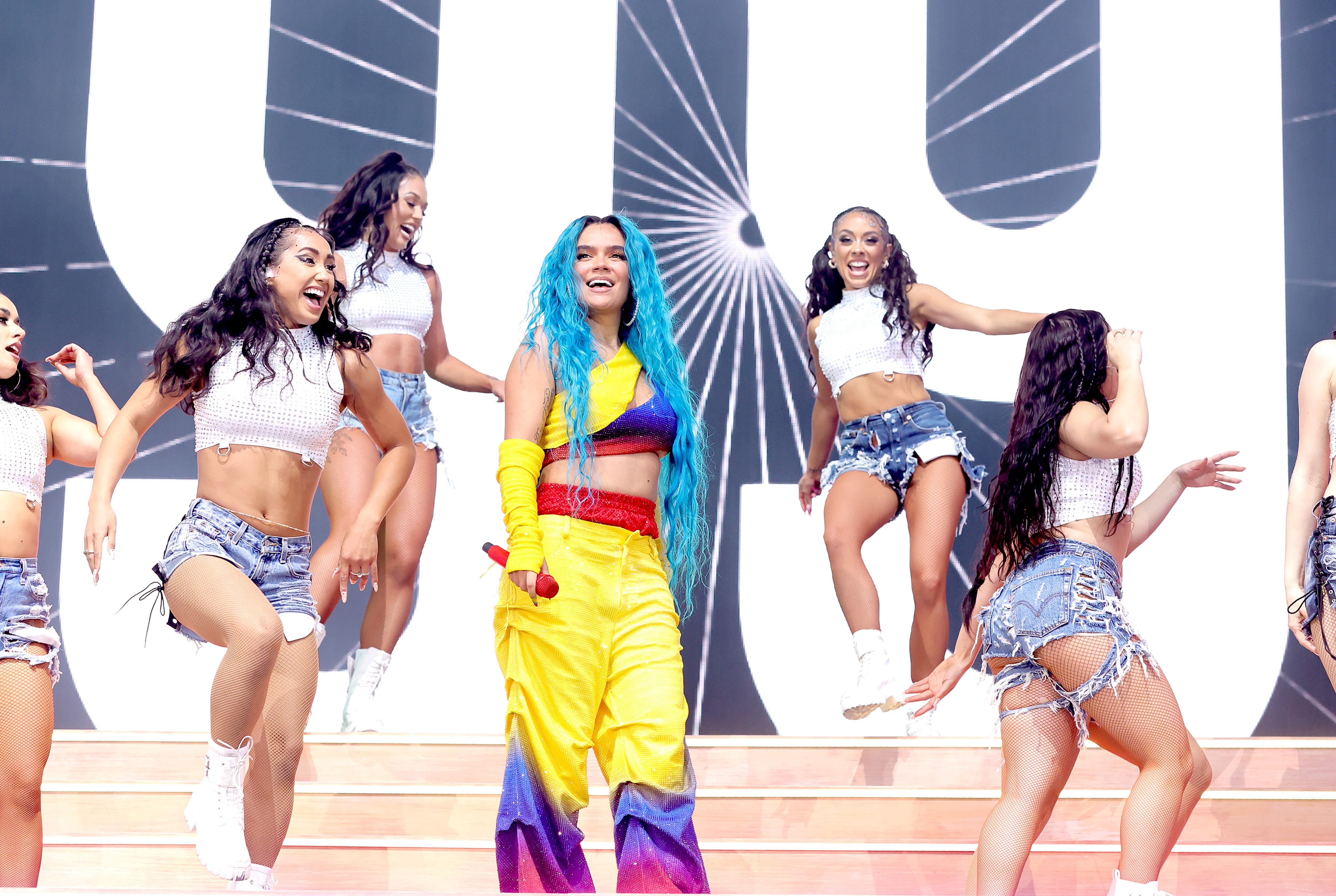 INDIO, CALIFORNIA - Karol G Coachella 2022 TOUR BICHOTA