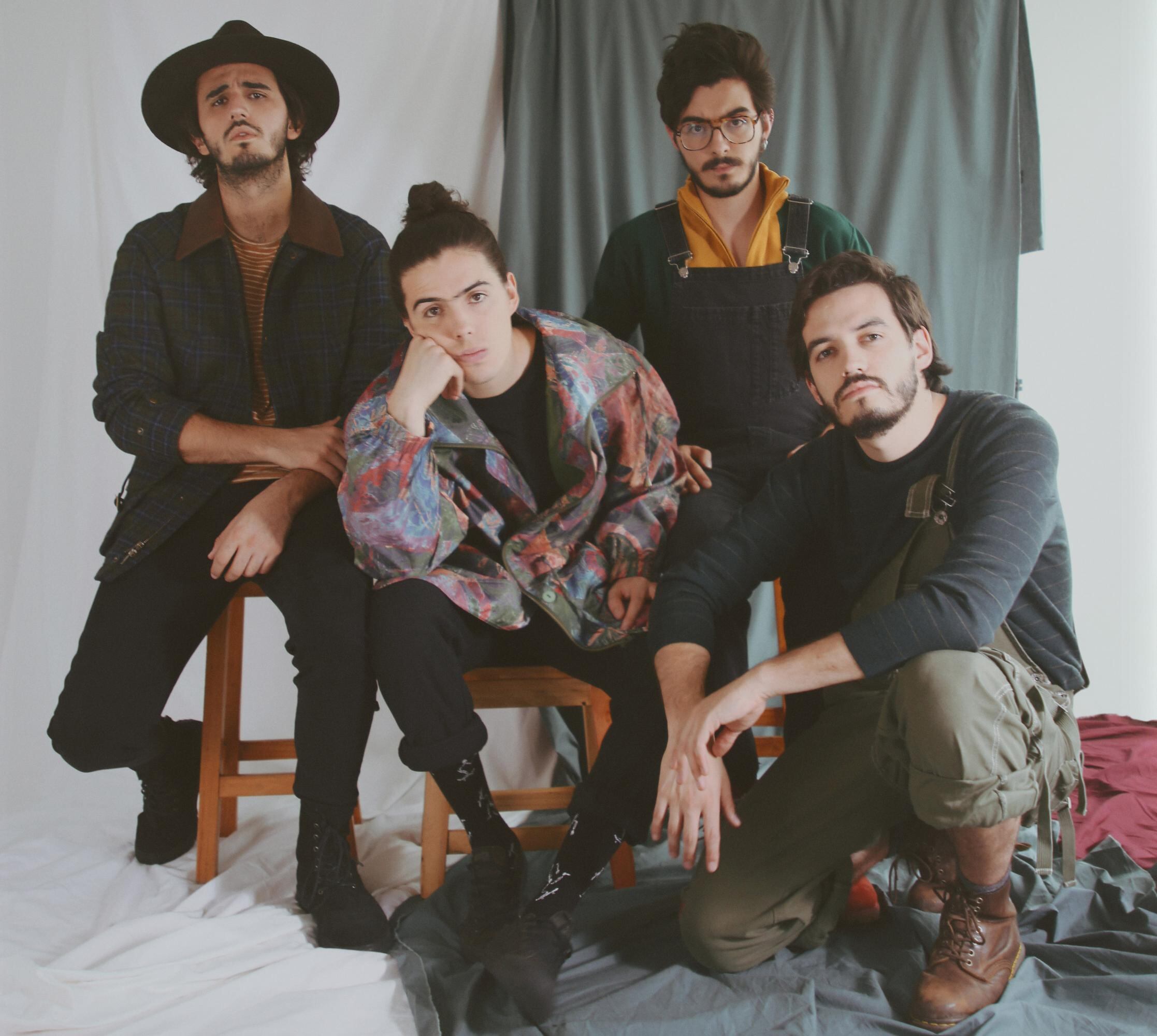 Simón y Martín Vargas, junto a Juan Pablo Villamil y a Juan Pablo Isaza, conforman el grupo colombiano Morat. Furor en México y España.