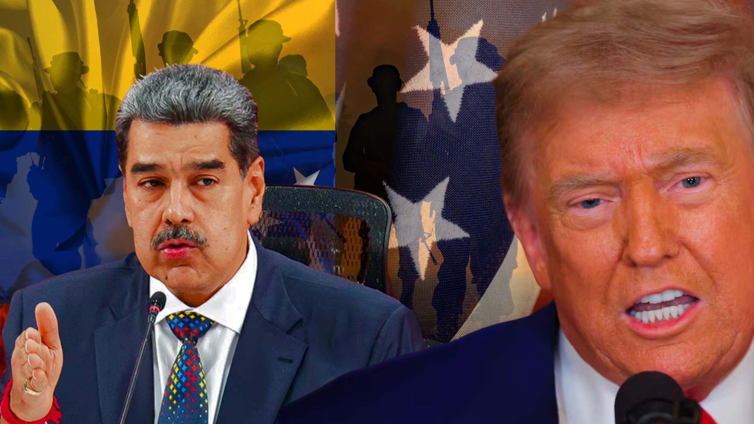 Venezuela despliega 15.000 efectivos ante llegada de buques de guerra de EE. UU.